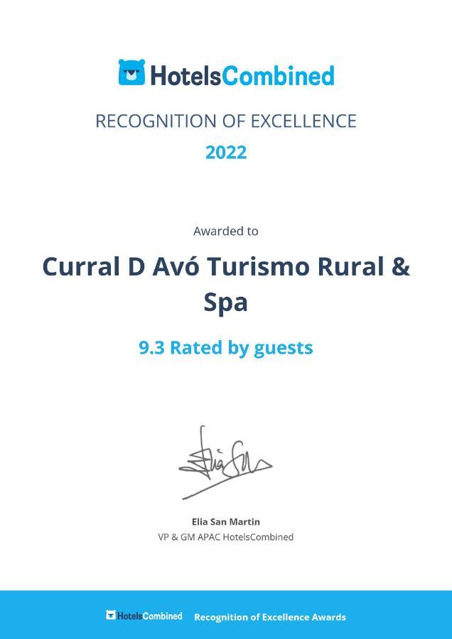 Curral D Avó Turismo Rural&SPA Cacarelhos Exterior foto